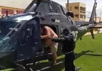 Chuvas no RN: 11 pessoas ilhadas são resgatadas pelo helicóptero da PRF