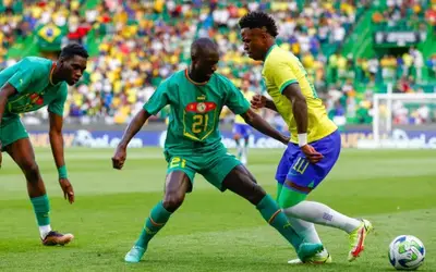 À espera de Ancelotti, Brasil sofre virada e perde por 4 a 2 para Senegal; Seleção não sofria mais de três gols em um jogo desde o 7 a 1